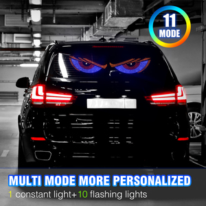 Rcj nóng bán tương tác hoạt hình kính chắn gió gắn bó màn hình cứng nhấp nháy Sương Mù Ánh Sáng Xe tải xe tải nháy mắt quỷ bảng điều khiển mới - Product Image 3