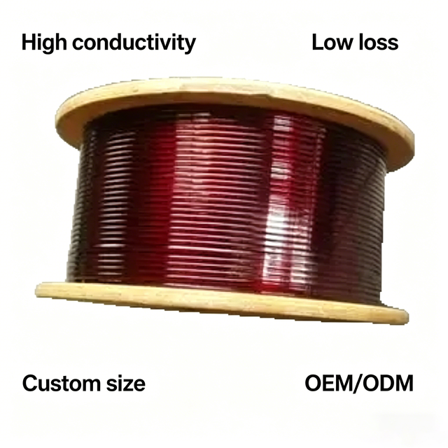 Flat Enamelled Copper Wire for Transformer Winding | Rectangular Magnet Wire Manufacturer