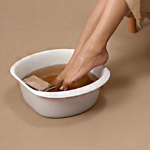 Masques chaussettes jetables aux herbes <span class=keywords><strong>pour</strong></span> le soin des <span class=keywords><strong>pieds</strong></span> de bébé – Gingembre, Angélique, Écorce d'Orange – Soin des talons à la Glycérine – Détoxification des <span class=keywords><strong>pieds</strong></span> – Traditionnel - Product Image 2