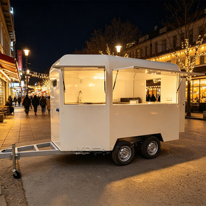 Fast Pizza <b>Trailer</b> OEM Horse <b>Box</b> Truck Fully Equipped Hot Dog DOT Street Food Cart - Product Image 1
