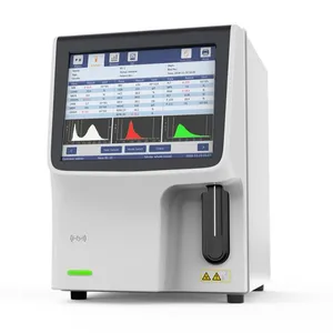 Teste de sangue automático cbc máquina 5 peças analisador de hematologia preço para humana