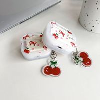 Nouveau mignon arc cerise TPU étui de protection pour écouteurs pour Airpods 1 2 3 4 génération housse d'écouteur antichoc pour Airpods Pro 2