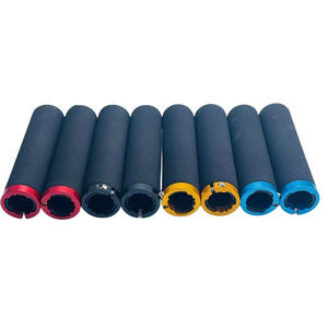 Puños para manillar de bicicleta de montaña, esponja engrosada de 22,2mm, doble bloqueo, antideslizante, absorción de impactos, cómodos y duraderos para ciclismo - Product Image 2