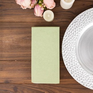 <span class=keywords><strong>Serviette</strong></span> de table de couleur <span class=keywords><strong>vert</strong></span> sauge de haute qualité serviettes de fabricant de <span class=keywords><strong>papier</strong></span> Airlaid - Product Image 4