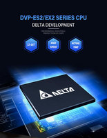 Controlador Delta DVP80ES300T PLC con Salida de Transistor de 80 Puntos, Serie ES3