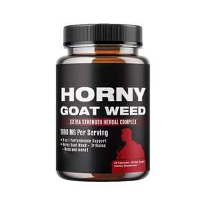 OEM kapsul ekstrak kambing Horny, kapsul ekstrak kambing dengan akar Maca hitam - Product Image 1