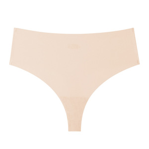 Tanga Deportiva Sexy sin Costuras de Seda de Hielo, Cintura Alta, de una Pieza, Secado Rápido, Transpirable, Antibacteriana, Ecológica, con Logotipo Personalizado - Product Image 3