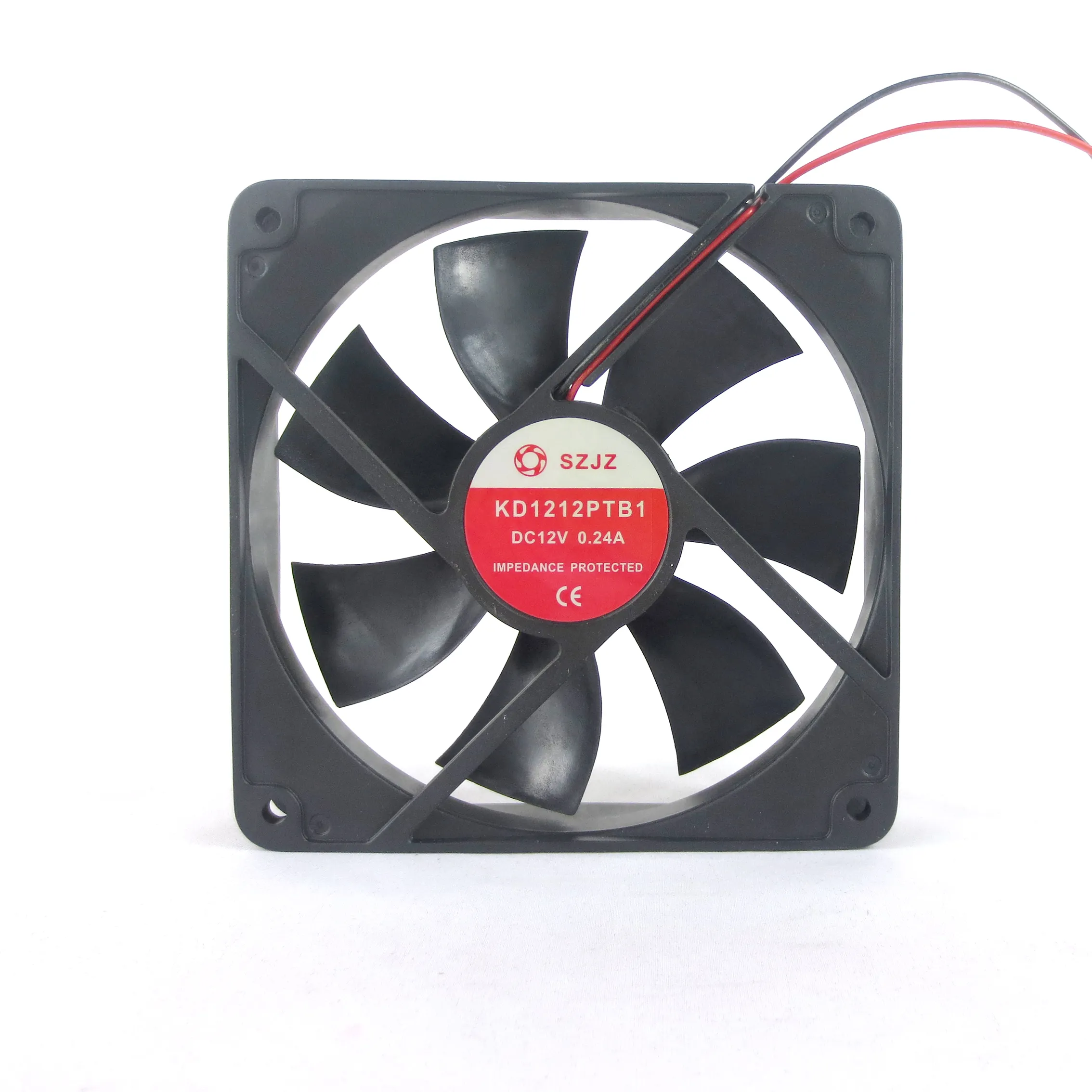 En çok satan büyük 120mm 120*120*25mm 12025 DC soğutma fanı 12v 24 v düşük gürültü eksenel endüstriyel Fan