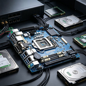 Q370I-IM-A R3.0 Mini-ITX Industrial Motherboard LGA1151 8th/9th Gen Q370 DDR4 Dual LAN Triple Display IPC Mainboard Powerful Pro - Product Image 6