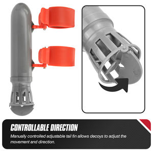 Leurres de canard de chasse moteur d'entraînement leurre d'oie moteur d'entraînement électrique avec clip accessoires de chasse de leurre de colvert - Product Image 5