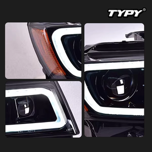ไฟหน้ารถยนต์ TYPY สำหรับ Jeep Grand Cherokee ปี 2014-2021 หลอดไฟ LED สำหรับรถยนต์ ไฟวิ่งกลางวัน ไฟเลี้ยวแบบไดนามิก อุปกรณ์ตกแต่งรถยนต์ - Product Image 5