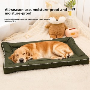 Waterdichte Oxford-stof hondenbedmat, zomerkoelmat voor huisdieren, hondenkussen, geschikt voor grote, middelgrote en kleine honden, zomer hondenbedmat - Product Image 4