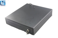 Registrierkassenschubladen 4 Scheine 5 Münzen RJ11 Hochwertige Metall-Elektronik POS-Kassensystem Elektronischer Geldtresor