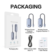 Kit de Transmisor y Receptor de Video Inalámbrico HDMI Mindpure 4k 5G, Extensor HDMI a HDMI de 165 Pies/50 Metros, Plug & Play para PS5, Cámara, PC, TV
