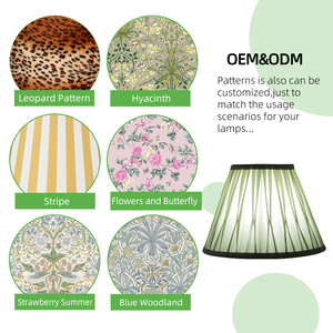Hot Selling Duck Egg <strong>Green</strong> Color Empire Lining <strong>Lamp</strong> <strong>Shade</strong> Handmade Eco-Friendly Stitched Modified Box Pleated Lampshade - Product Image 5