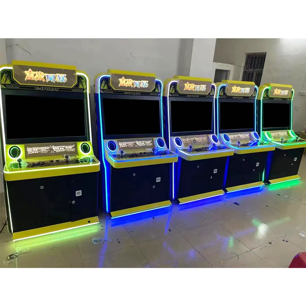 Hot Selling Einkaufs zentrum Münz betriebenes Video Classic Retro Neue Retro Arcade-Maschine Videospiele Cabinet Game Machine