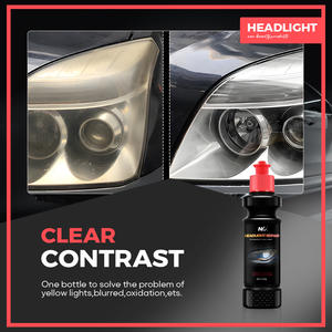 เพิ่มความคมชัดของไฟหน้าเพื่อความสวยงามในการขับขี่เพื่อลบความเงางามและความเงางามของไฟหน้าให้ความสว่างสูงสุด - Product Image 4