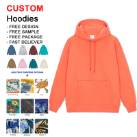 Sweatshirt ukuran besar warna kustom dengan hoodie kustom gaya Streetwear desain atasan Crop bertudung Musim Dingin motif bordir