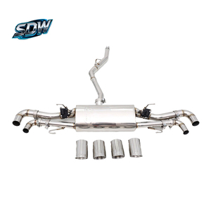 Tubo de Escape Modificado para Maserati Ghibli, Grecale, Quattroporte y <span class=keywords><strong>Levante</strong></span> V6 <span class=keywords><strong>V8</strong></span>, con Acero Inoxidable 304, Sonido Estilo Racing - Product Image 1