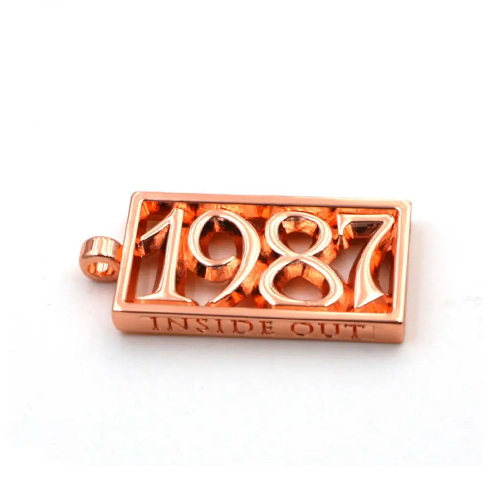 rose gold pendant