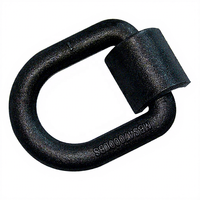 Nouvelles attaches de cargaison robustes en acier avec anneaux en D, capacité 1200 lbs, pour charges sur bateaux/remorques, camions, camping-cars, fixation au sol
