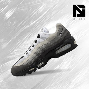 Air Max 95 'Big Bubble - Granite' Mesh Lace Up Running Shoes All Seasons Breathable Men's Nike Sneaker - Product Image 1
