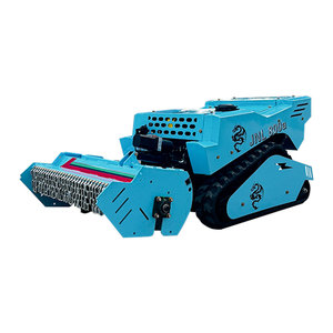 เครื่องตัดหญ้าแบบออฟโรด RC, 24V 1400W 190CC แบบตีนตะขาบ ควบคุมระยะไกลสำหรับตัดหญ้าป่า - Product Image 6