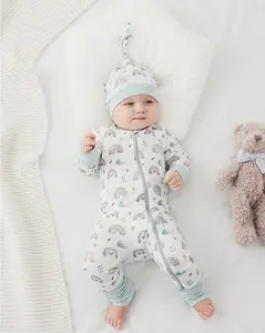 Bamboe Baby Pyjama Kids Nachtkleding Pyjama Set Onesies Baby Dragen Schattige Outfits Kleding Meisjes 6-9 Maanden