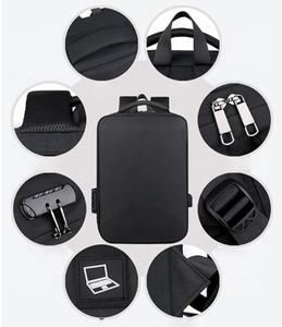 BSCI Sac à dos de voyage d'affaires personnalisé Sac d'ordinateur portable de bureau étanche à chargement USB avec design élégant - Product Image 3