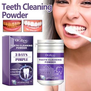 Poudre blanchissante pour éliminer les taches de plaque dentaire, <span class=keywords><strong>dentifrice</strong></span> pour une haleine fraîche, hygiène bucco-dentaire, outils de nettoyage dentaire en profondeur, soins dentaires - Product Image 2
