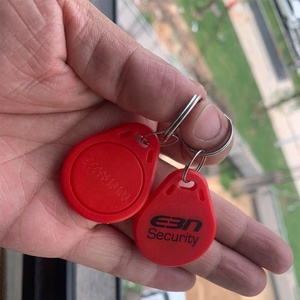 Chìa Khóa Rfid LF 125Khz Chống Nước Thẻ Chìa Khóa Rfid In Logo Có Vòng Kim Loại Để Kiểm Soát Ra Vào - Product Image 1