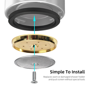 ที่ยึดหัวฝักบัว1ชุดพร้อมปะเก็นซีลสำหรับเครื่อง<span class=keywords><strong>ชง</strong></span><span class=keywords><strong>กาแฟ</strong></span>ที่เข้ากันได้กับ<span class=keywords><strong>เครื่อง</strong></span>ทำเอสเปรสโซ Pandora <span class=keywords><strong>Astoria</strong></span> Sanremo - Product Image 5
