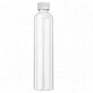 JUPENG Reusable Plastic Drink <b>Bottle</b>, 600Ml Transparent Beverage <b>Bottle</b> With Straw and Waterproof Lid, White <b>Box</b> Packaging - Product Image 6