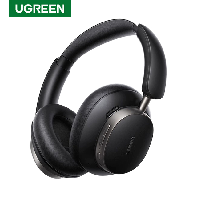 UGREEN Hitune Max 6 ANC Wireless Over-Ear Gaming Headphones Low Latency Custom Fit Lightweight Design Hi-Fi Sound Sports Use