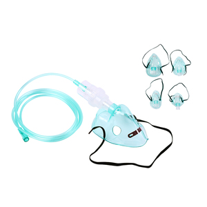 Masker oksigen <span class=keywords><strong>Nebulizer</strong></span> dapat diatur, berkualitas tinggi dengan kanula oksigen hidung untuk terapi pernapasan yang tepat dan efisien