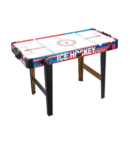 Table de hockey sur air en bois à longues jambes, modèle éducatif de hockey sur glace, en MDF, sans batterie, avec ventilateurs, pour sports d'intérieur - Grande Vente - Product Image 1