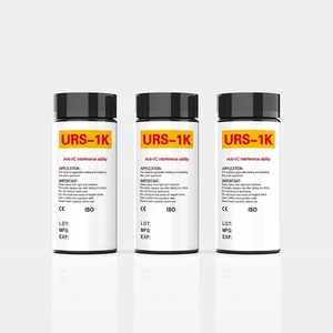 URS-1K ชุดทดสอบแถบ Keto แบบแมนนวลการวิเคราะห์ปัสสาวะชุดทดสอบคีโทน