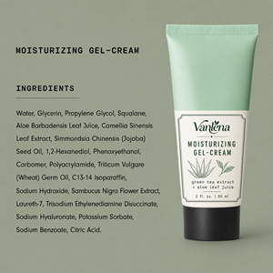 Crème hydratante visage en <span class=keywords><strong>gel</strong></span> anti-rides et anti-âge OEM/ODM, légère, à absorption rapide, non grasse, végane et sans cruauté animale - Product Image 5