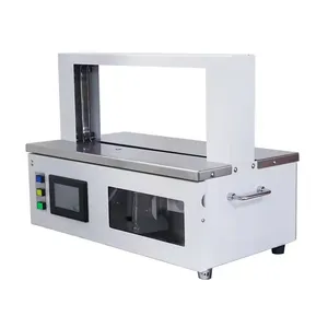 Automation Tape Bundled Tie Paper Strapping Machine Print Pack Strapping Machine Tape Bundled Tie Carton Banding Machine