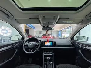 <span class=keywords><strong>Skoda</strong></span> <span class=keywords><strong>Karoq</strong></span> 2021 TSI280 Luxe Fabriqué en Chine Voiture neuve d'occasion 1.4T 5.9L/100km ACC Toit ouvrant panoramique SUV familial - Product Image 6