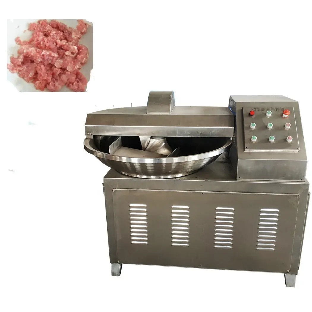 Commercial Meat Bowl Cutter Meat Chopper For Meat And Vegetable/Sausage Cutter Machine/Meat Bowl Chopping Machine