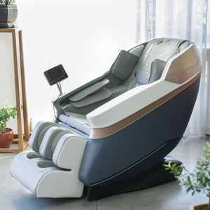 Fauteuil de massage électrique inclinable pour tout le corps avec commande LCD, design sans rail, pour usage domestique - Product Image 1