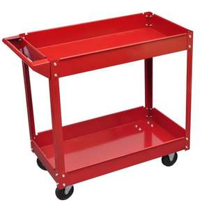Carrito de Almacenamiento de Aluminio de 3 Niveles Fácil de Guardar con Estantes, Color Personalizado y Tratamiento de Superficie con Óxido - Product Image 4