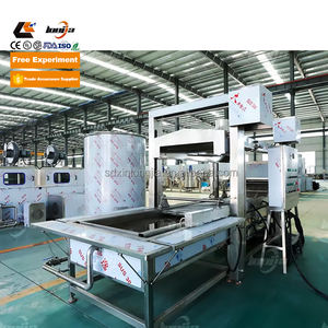 Grote Capaciteit Commerciële Doorlopende Elektrische Frituurmachine Kipnugget Ui Aardappelchips Friteuse <span class=keywords><strong>Machine</strong></span> - Product Image 3