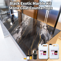 Kit de finition ultime pour comptoirs Stone Coat, pour protéger les surfaces en époxy avec une résistance supplémentaire aux rayures et aux UV