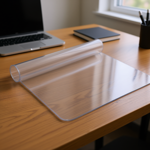 Protector de Escritorio Transparente de PVC de 40 x 60 Pulgadas y 1.5 mm de Grosor, Cubierta para Muebles de Oficina - Product Image 2