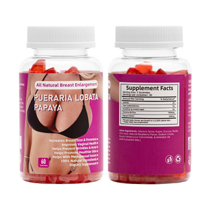 Gomitas para el Crecimiento de Senos con Pueraria Mirifica y Papaya Orgánicas de Marca Privada OEM, Certificadas HALAL, Gomitas Naturales para el <span class=keywords><strong>Aumento</strong></span> del <span class=keywords><strong>Busto</strong></span> para Adultos - Product Image 3