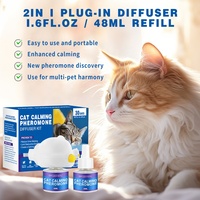 Recharge de diffuseur de phéromones calmantes pour chiens et chats Chanson Factory, prise UK