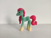 Linda Figura de Caballo Pony Arcoíris de PVC, Juguete Coleccionable de Unicornio Colorido, Regalo para Niños, Diseño Personalizado