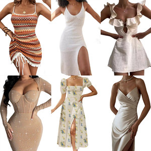 Vestidos de Algodón Sexys para Mujer, Vestido Moderno con Estampado de Moda, Estilo Vintage, Precio al por Mayor - Product Image 4